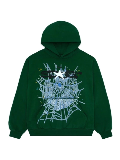 SP5DER Web Hoodie Hunter Green(M) 01