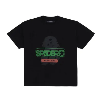 SP5DER Oversized Reunion Tee Black(M) 01