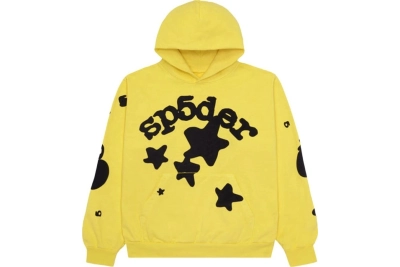 SP5DER Beluga Hoodie Gold 01