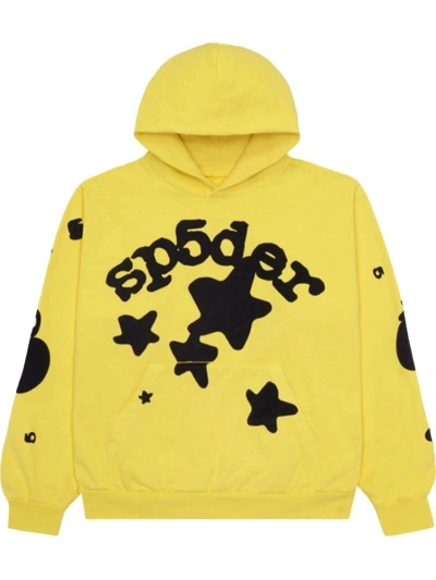 SP5DER Beluga Hoodie Gold 01