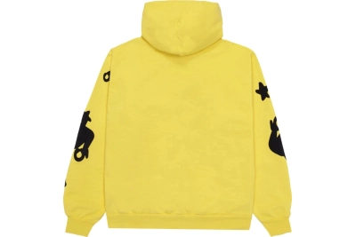 SP5DER Beluga Hoodie Gold 02