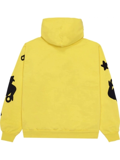 SP5DER Beluga Hoodie Gold 02