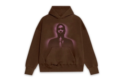 SP5DER Thug Hoodie Brown(M) 01