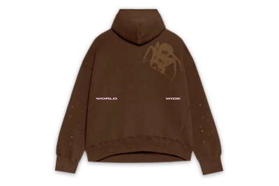 SP5DER Thug Hoodie Brown(M) 02