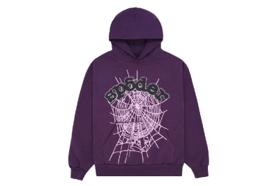 SP5DER Web Hoodie Purple(M) 01