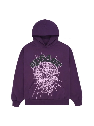 SP5DER Web Hoodie Purple(M) 01