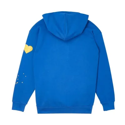 SP5DER TC Hoodie Blue 02