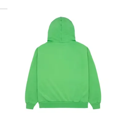 SP5DER Web Hoodie Slime Green 02