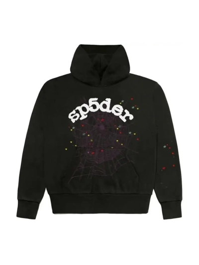 SP5DER Worldwide Hoodie Black(M) 01