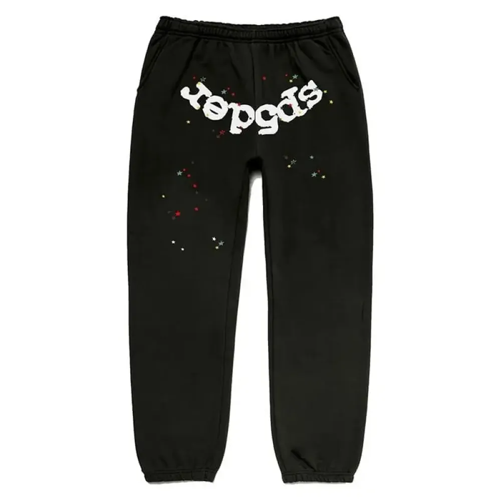 Sp5der Web Sweatpants Black(M)
