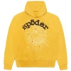 Sp5der Worldwide Classic Yellow Hoodie(M)