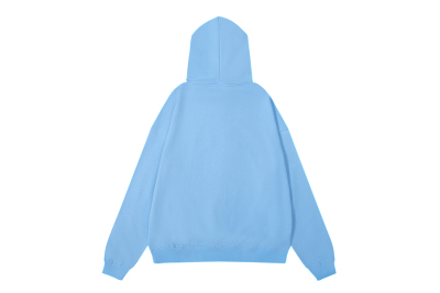 SP5DER Web Hoodie Slime Blue,8208 02