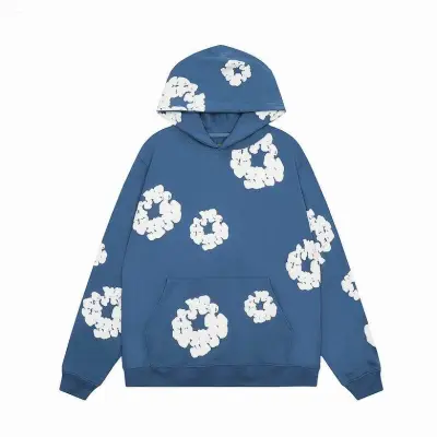 Denim Tears hoodie blue 02