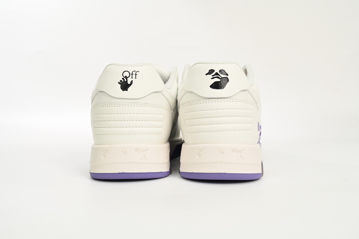 LJR OFF-WHITE Out Of White Purple Printing,OWIA259S 23LEA003 0136