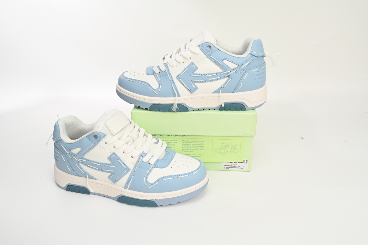 LJR OFF-WHITE Out Of Blue And White Limit,OMIA189S 23LEA222 2222
