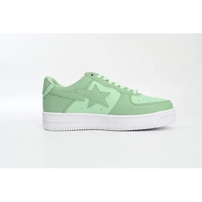Special Sale A Bathing Ape Bape Sta Low Apple Green,0ZXSH M191 006K 01