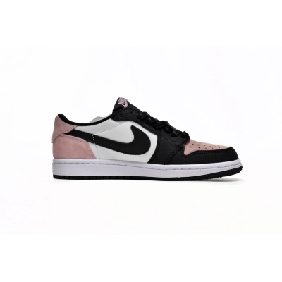 LJR Jordan 1 Low Black Red Travis Scott,DM7866-066 01