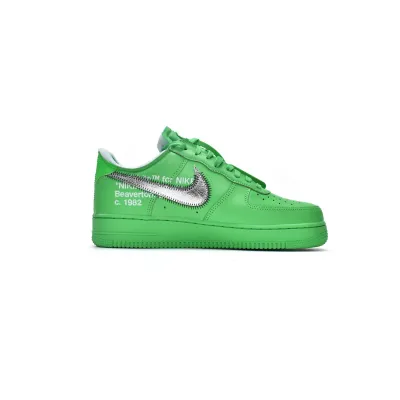 LJR Air Force 1 Low Off-White Light Green Spark,DX1419-300 01