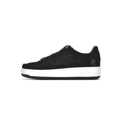 LJR A Bathing Ape Bape Sta Low Morandi Black,1G70-109-0011 02