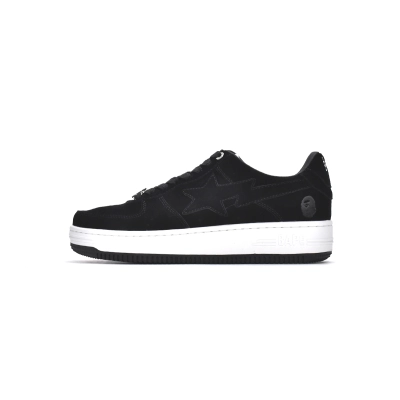 LJR A Bathing Ape Bape Sta Low Morandi Black,1G70-109-0011 02
