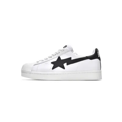 LJR A Bathing Ape Bape Sk8 Sta Low Shell Head White,1I20-191-005 02