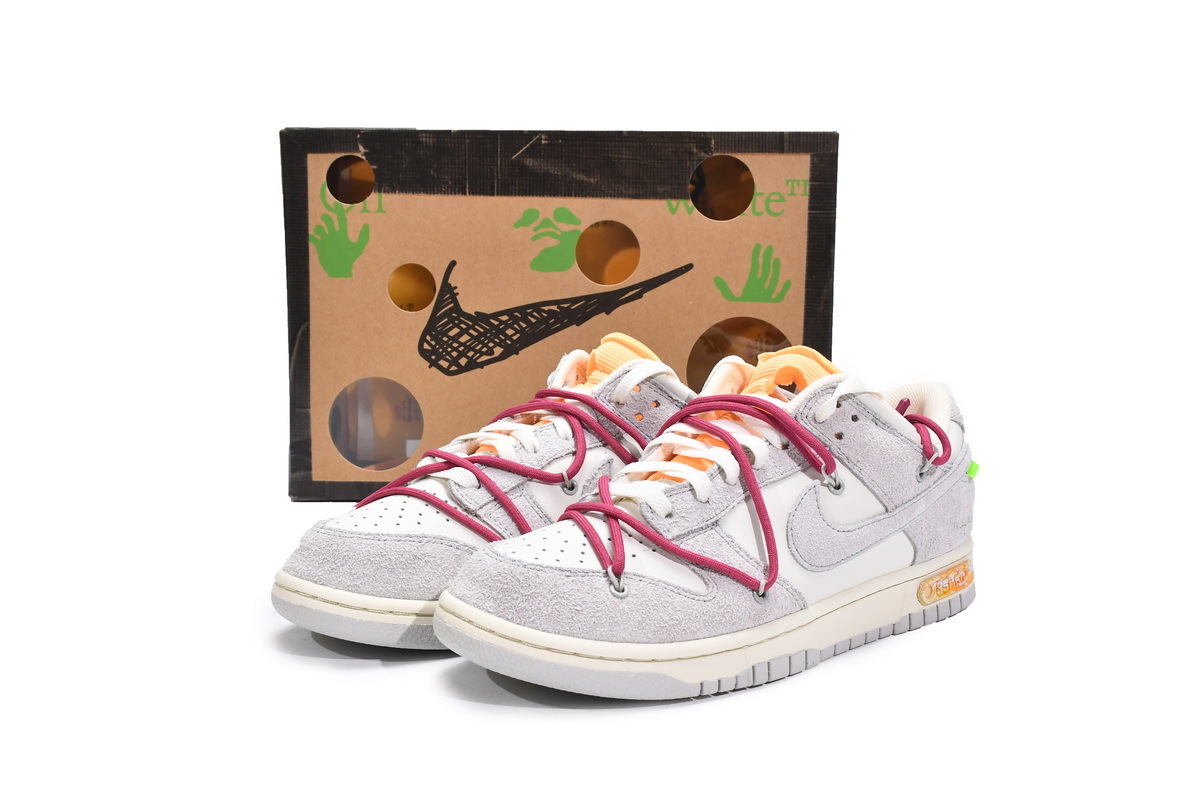 LJR Dunk Low Off-White Lot 35, DJ0950-114