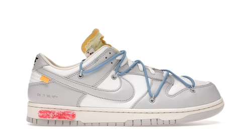 LJR Dunk Low Off-White Lot 5,DM1602-113