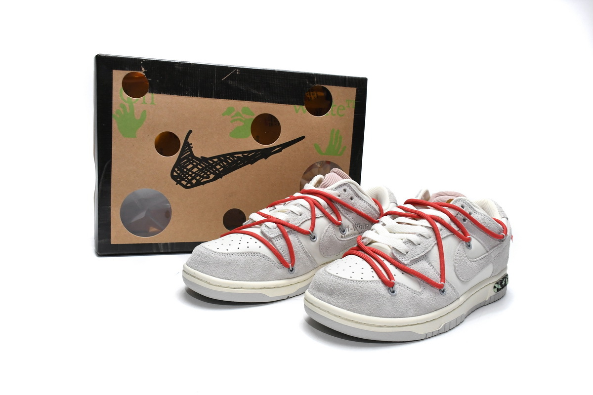 LJR Dunk Low Off-White Lot 33, DJ0950-118