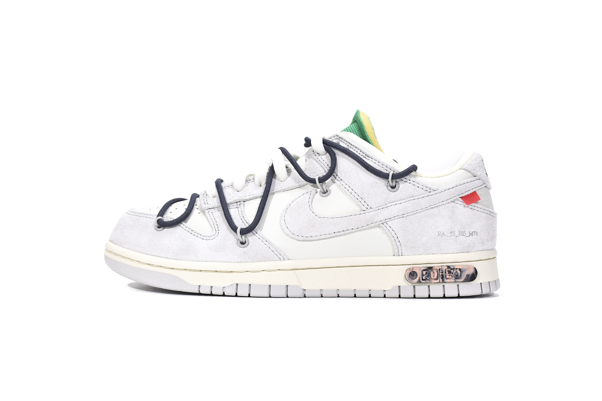LJR Dunk Low Off-White Lot 20,DJ0950-115