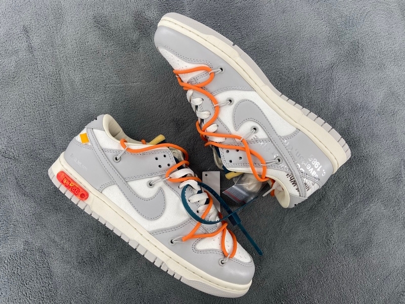 LJR Dunk Low Off-White Lot 44,DM1602-104