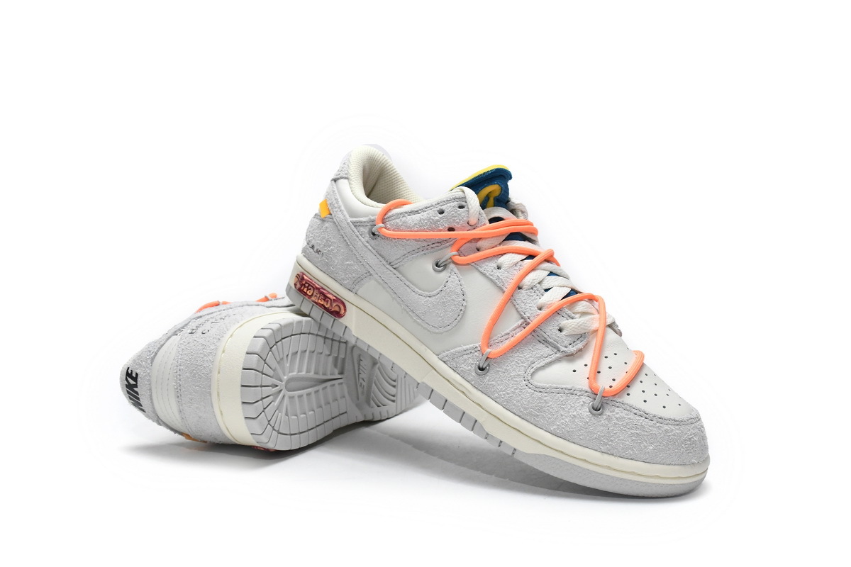 LJR Dunk Low Off-White Lot 19,DJ0950-119