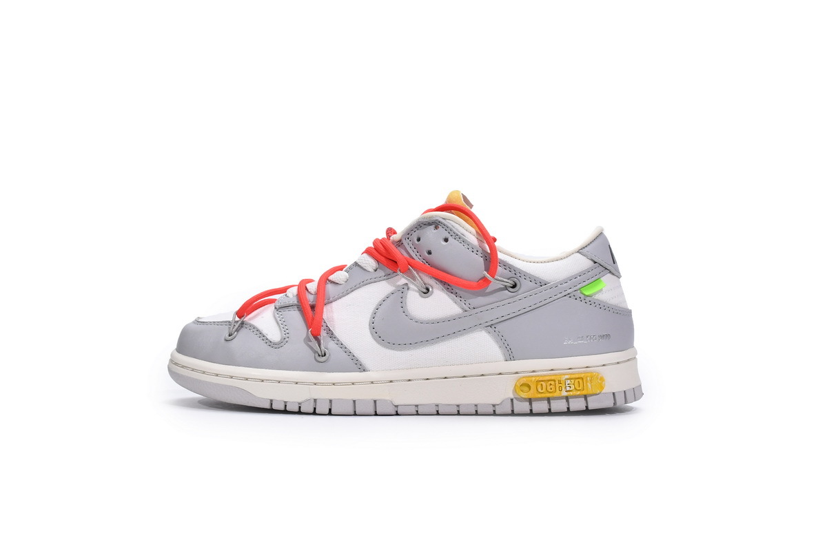 LJR Dunk Low Off-White Lot 6,DM1602-110
