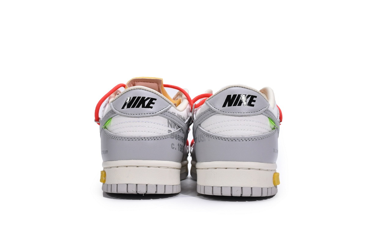 LJR Dunk Low Off-White Lot 6,DM1602-110