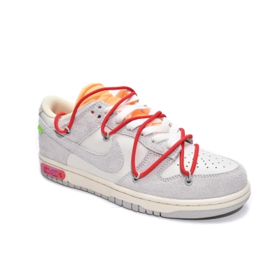 LJR Dunk Low Off-White Lot 40 DJ0950-103 02