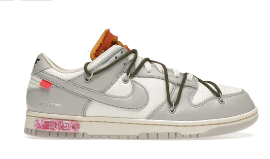 LJR Dunk Low Off-White Lot 22 DM1602-124