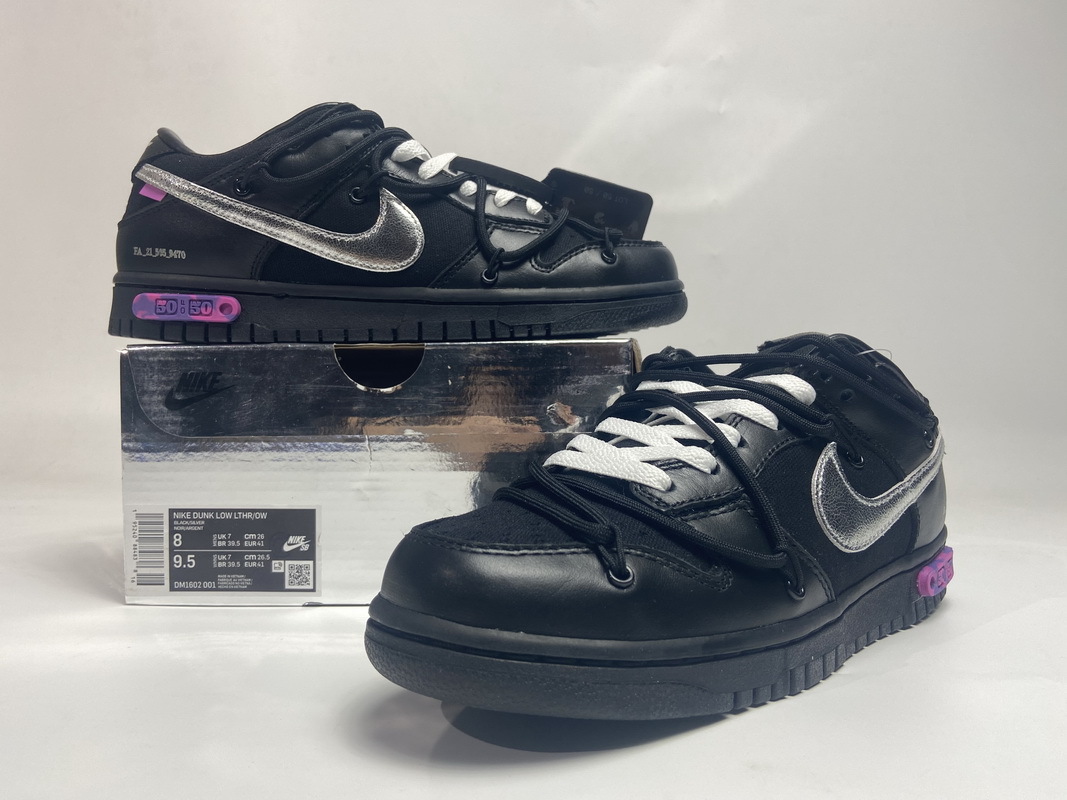 LJR Dunk Low Off-White Lot 50,DM1602-001