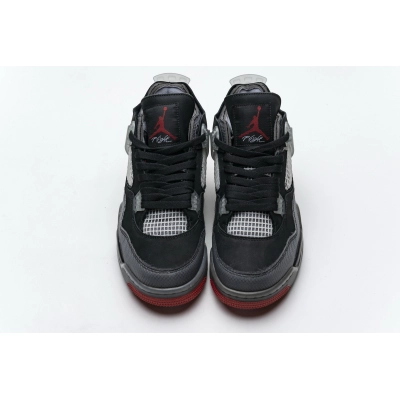 LJR Air Jordan 4 OFF-White Bred 02