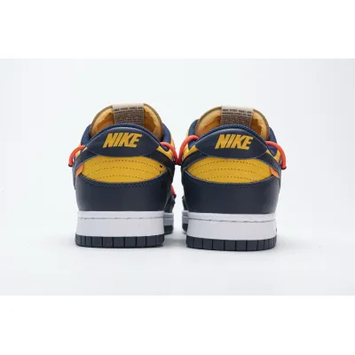 OG Dunk Low Off-White University Gold Midnight Navy,CT0856-700 02