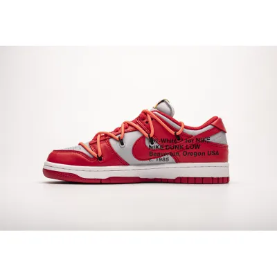 OG Dunk Low Off-White University Red,CT0856-600 02