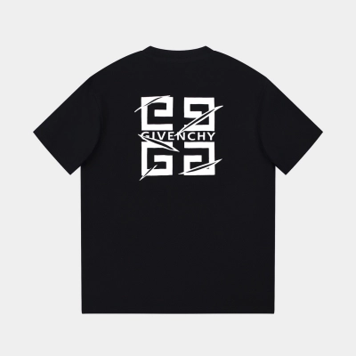 Givenchy-2023SS Spring and Summer New Style Black T-shirt 02