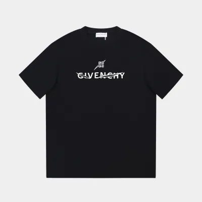 Givenchy-2023SS Spring and Summer New Style Black T-shirt 01