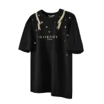 Givenchy-hot stamping ribbon sun god short sleeves T-Shirt