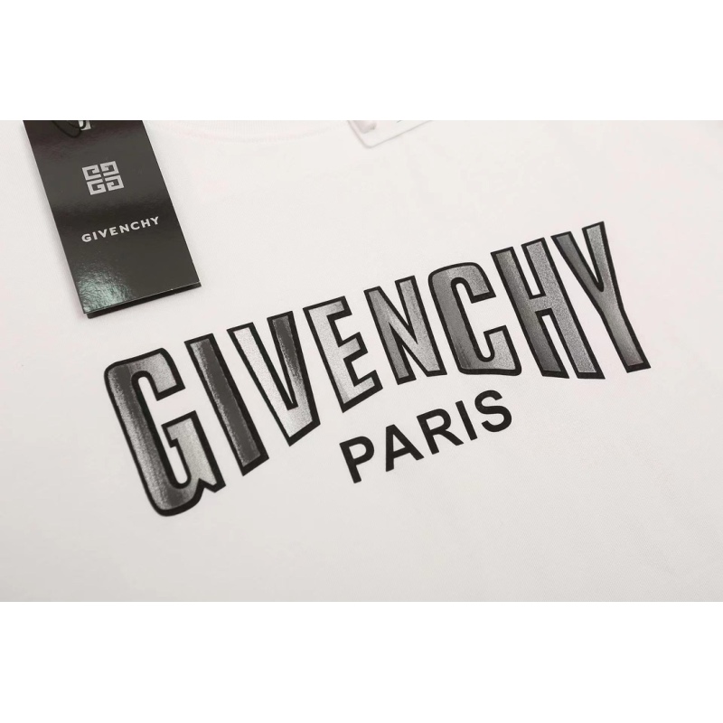 Givenchy-LOGO design short sleeves T-Shirt