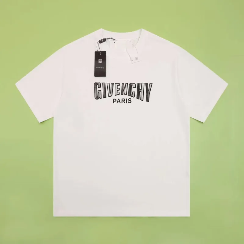 Givenchy-LOGO design short sleeves T-Shirt