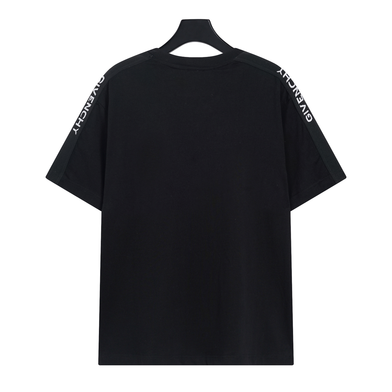 Givenchy-shoulder web embroidered short sleeves T-Shirt
