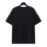 Givenchy-shoulder web embroidered short sleeves T-Shirt