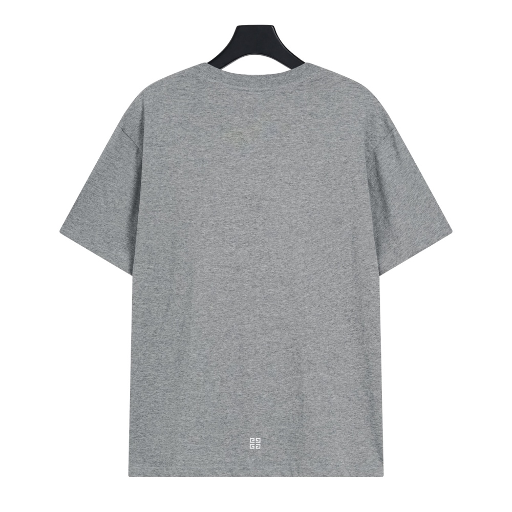Givenchy-simple gray short sleeves T-Shirt