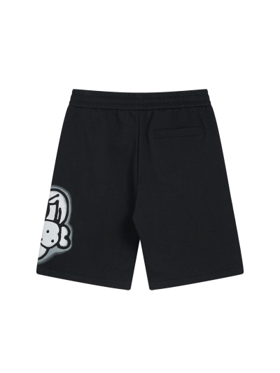 Givenchy-three-dimensional embroidered LOGO logo cropped Short Pants 02
