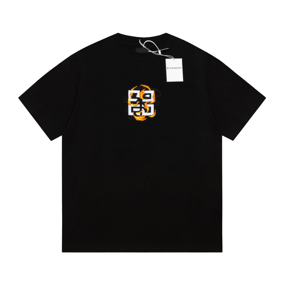 Givenchy-Year of the Dragon embroidered short-sleeve T-Shirt