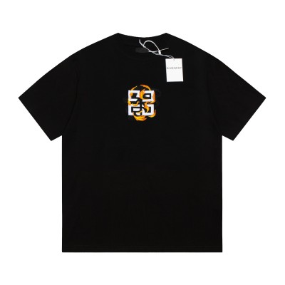 Givenchy-Year of the Dragon embroidered short-sleeve T-Shirt 01